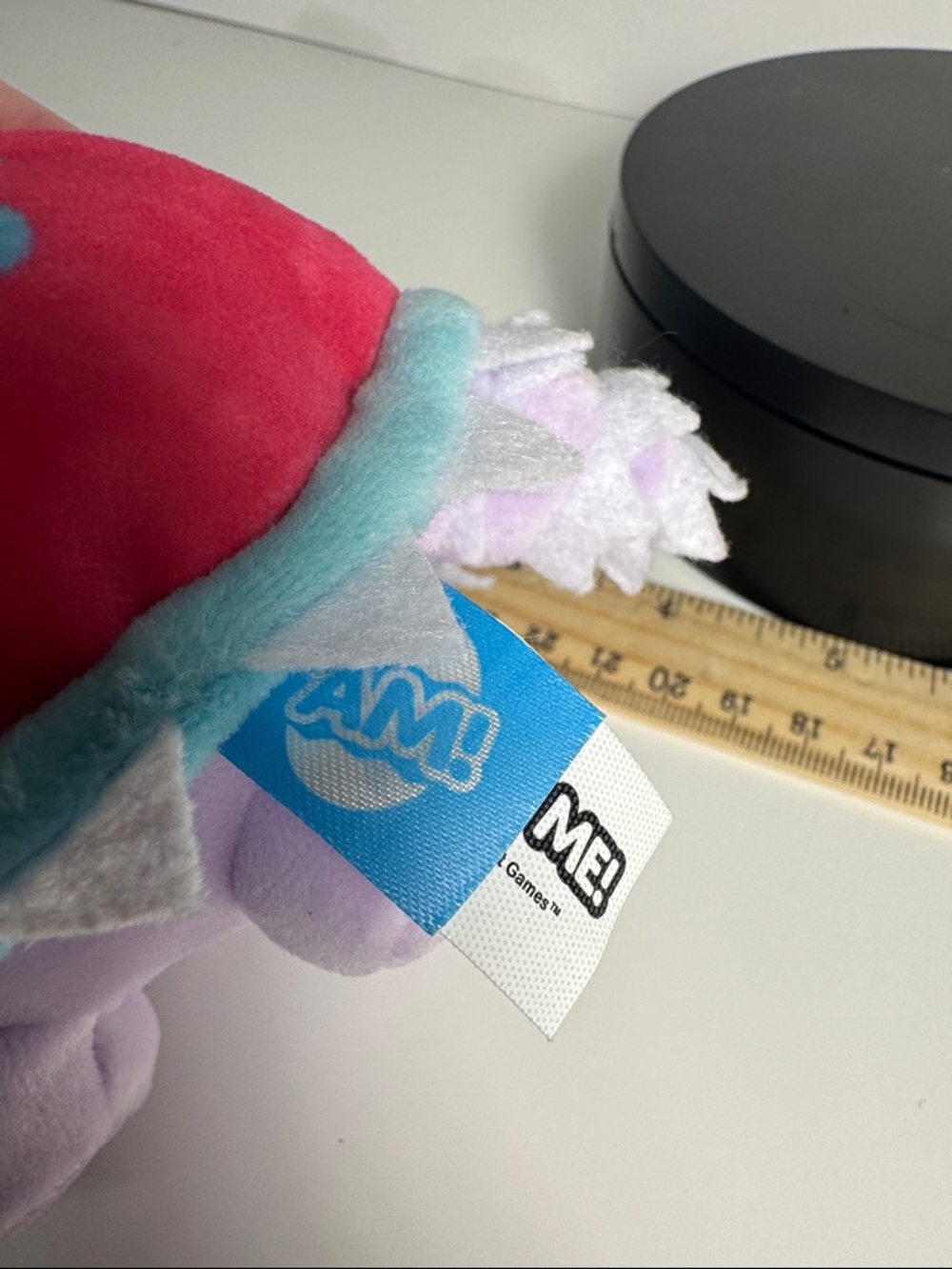 Adopt Me! Series 2 surprise plush pet Glyptodon character pink shell blue spots - Picture 6 of 6